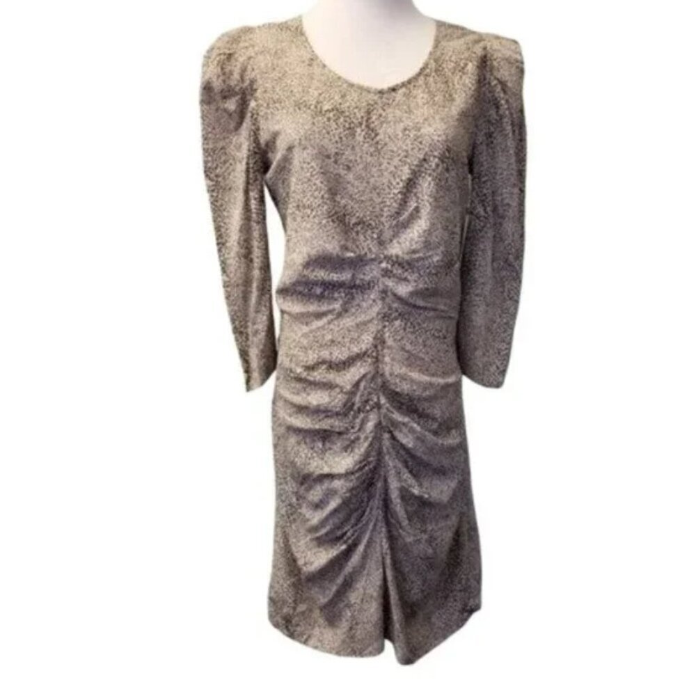 NWT Anthropology polka dot 3/4 sleeve dress women's size 2 (94)